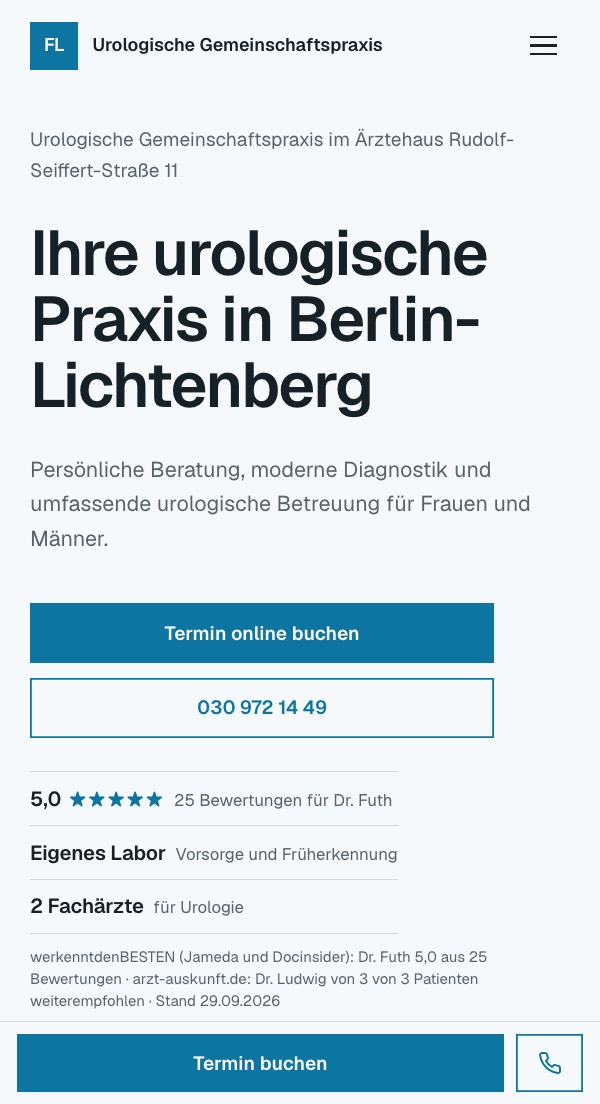 Der Entwurf von NLPC auf dem Smartphone
